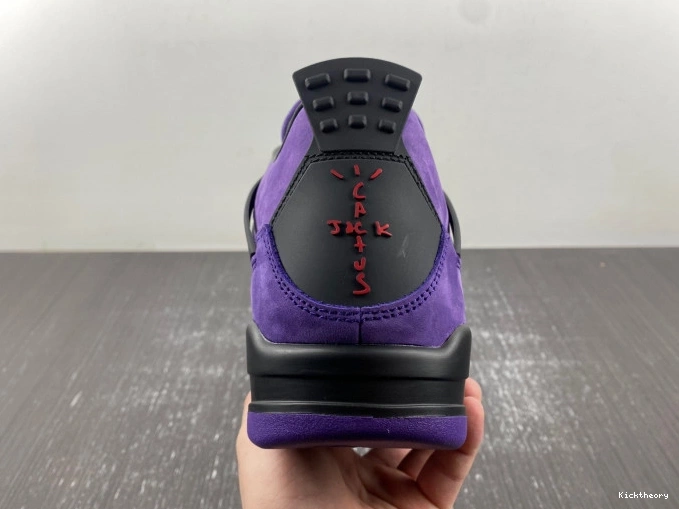 Kicktheory Scott Purple Jordan Suede 4 Travis x Air 0714